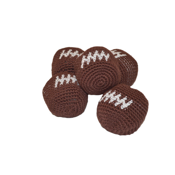 Deep Shot TwoGame Set Football + Basketball Bean Bag Toss Games